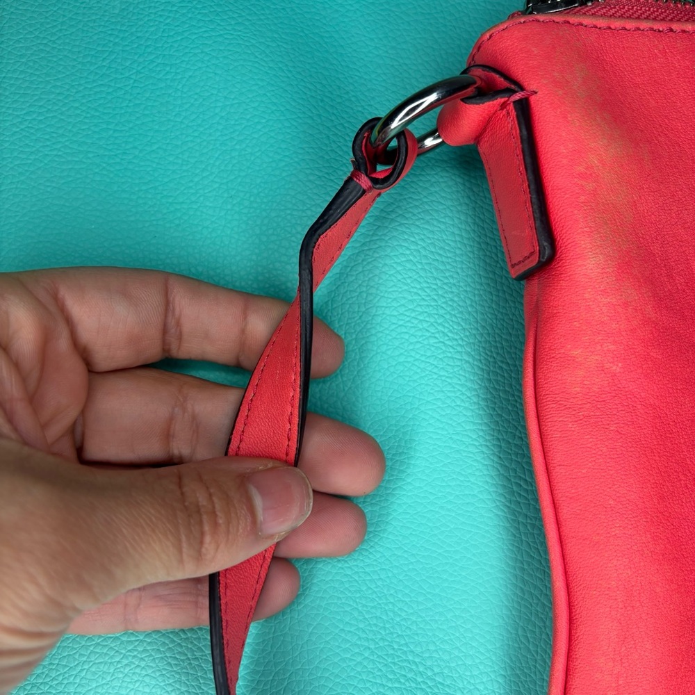 Coach Legacy Perforated East West Swingpack Bag Flawed - Picture 7 of 7